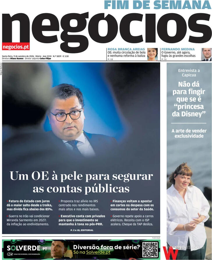 Capa Jornal de Neg�cios - 2026-10-09