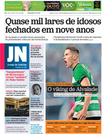 Capa - Jornal O Jogo - capa de hoje