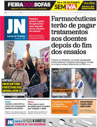 Capa Jornal de Not�cias de 2026-10-21