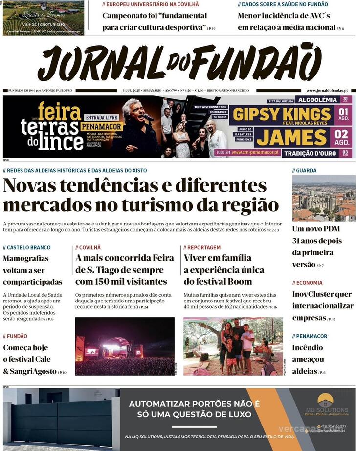 Capa Jornal do Fundo - 2025-07-31