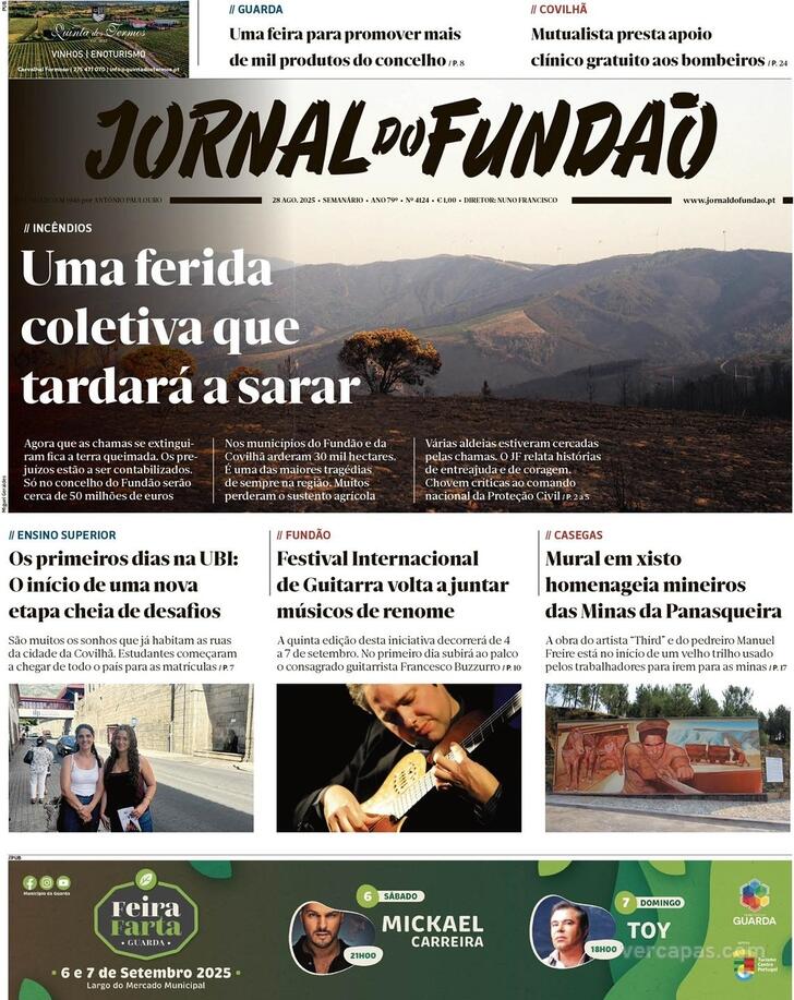 Capa Jornal do Fundo - 2025-08-28