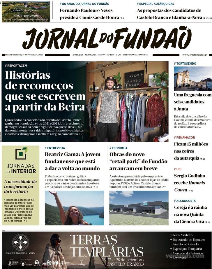 Capa Jornal do Fundo - 2025-09-25