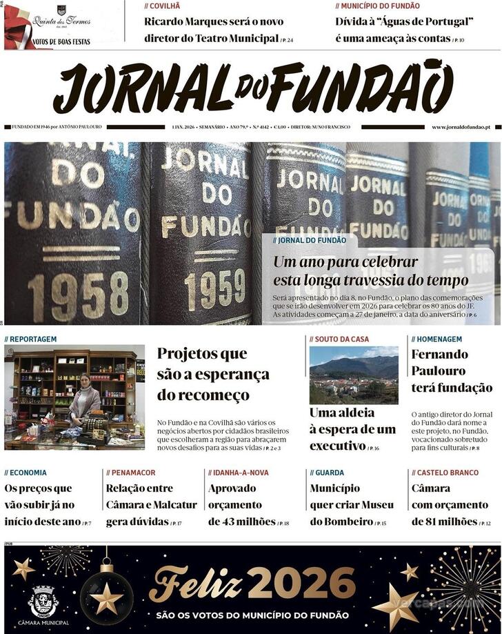 Capa Jornal do Fund�o - 2026-01-01
