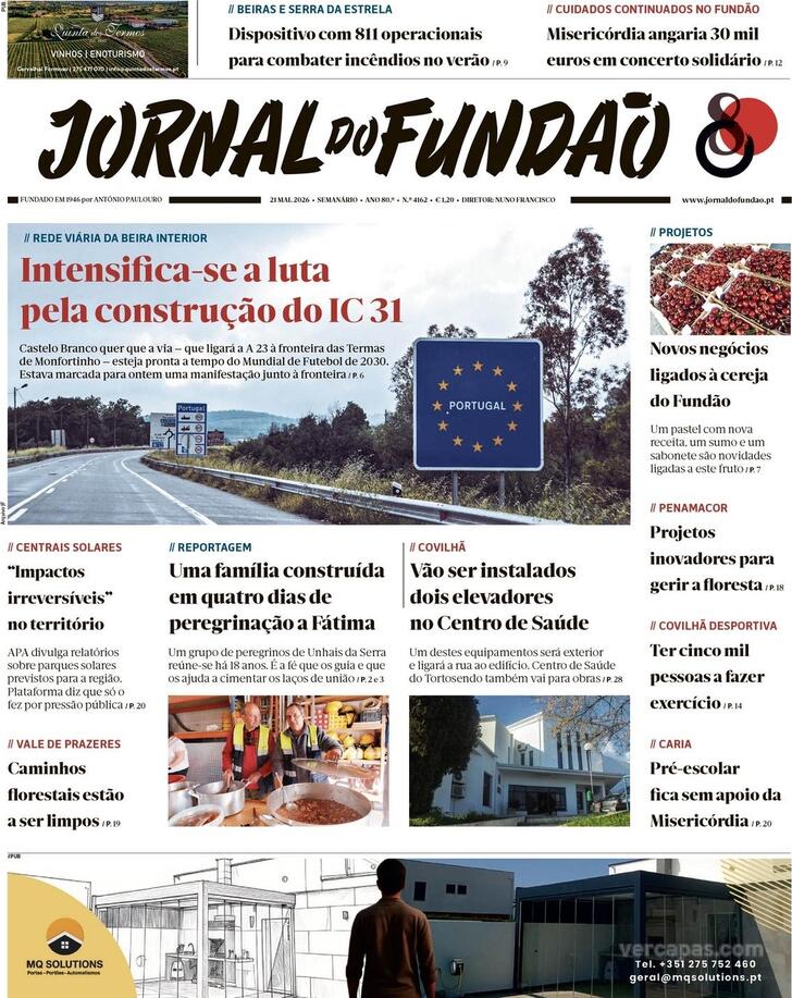 Capa Jornal do Fund�o - 2026-05-21