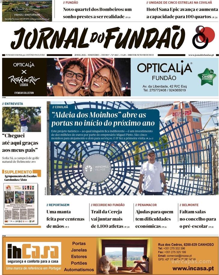 Capa Jornal do Fund�o - 2026-05-27