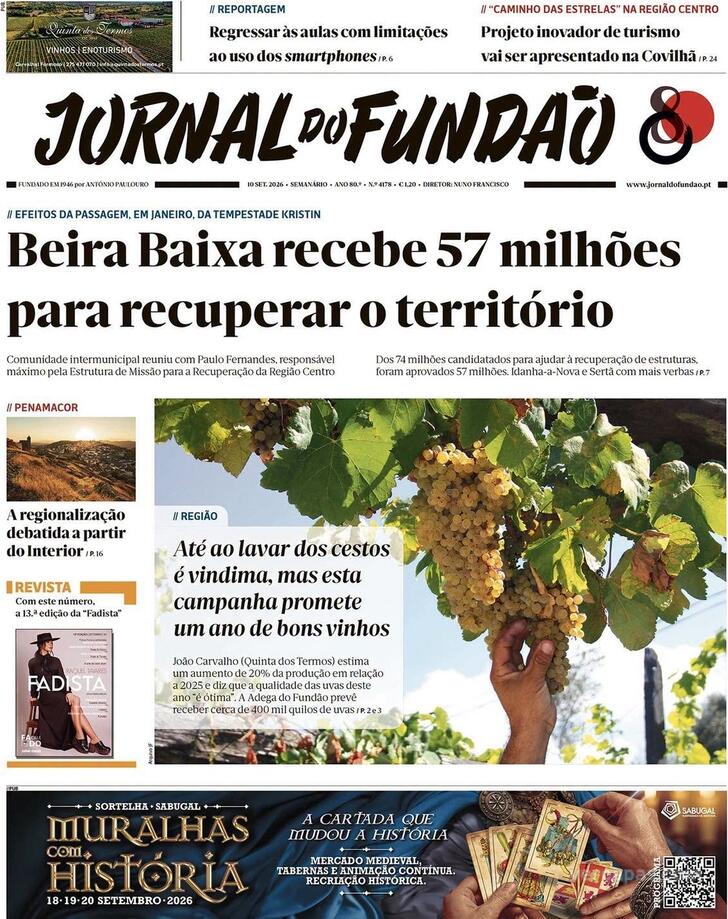 Capa Jornal do Fund�o - 2026-09-10