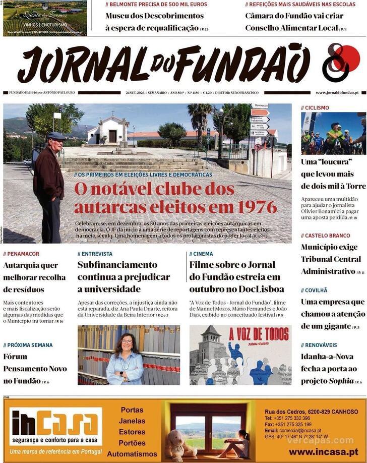 Capa Jornal do Fund�o - 2026-09-24