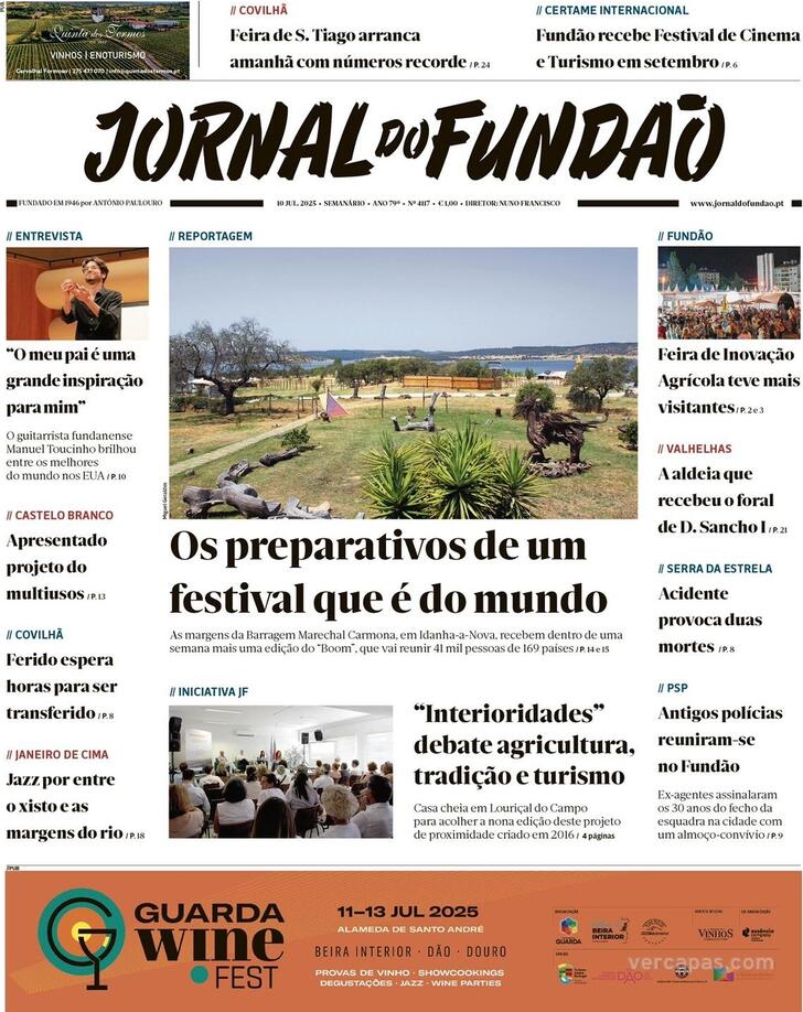 Capa Jornal do Fundo - 2025-07-10
