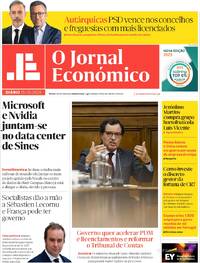 Capa Jornal Econmico de 2025-10-15