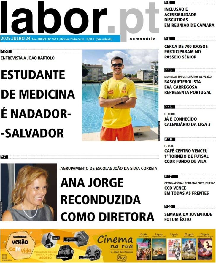 Capa Jornal Labor - 2025-07-24