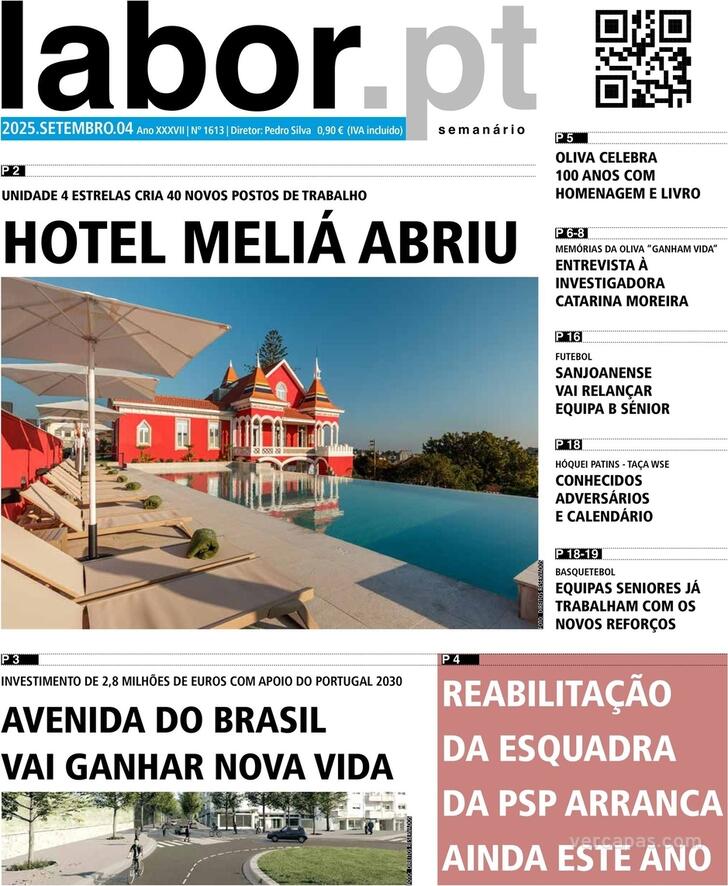 Capa Jornal Labor - 2025-09-04