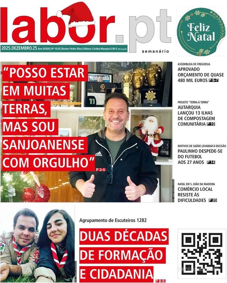 Capa Jornal Labor - 2025-12-23