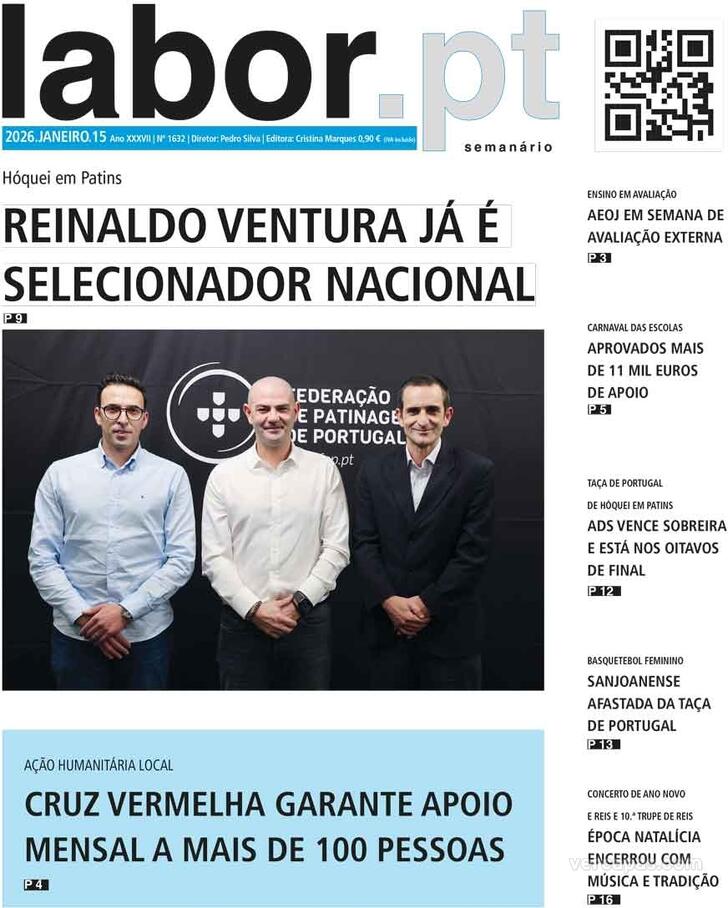 Capa Jornal Labor - 2026-01-15