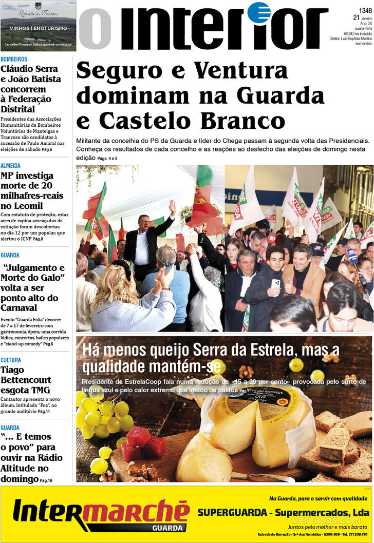 Capa Jornal o Interior - 2026-01-21