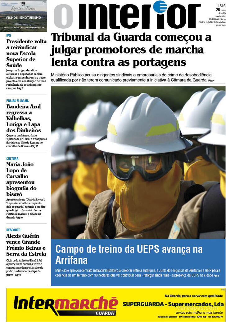 Capa Jornal o Interior - 2025-05-28