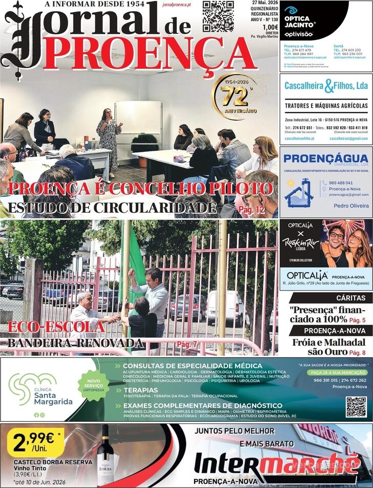 Capa Jornal de Proen�a - 2026-05-27