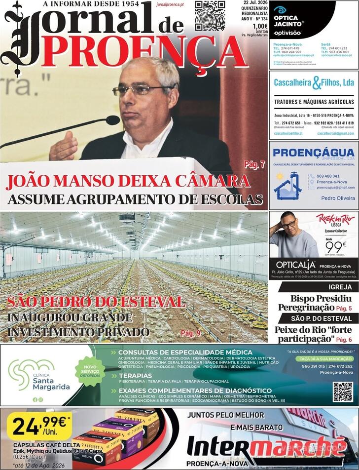 Capa Jornal de Proen�a - 2026-07-22