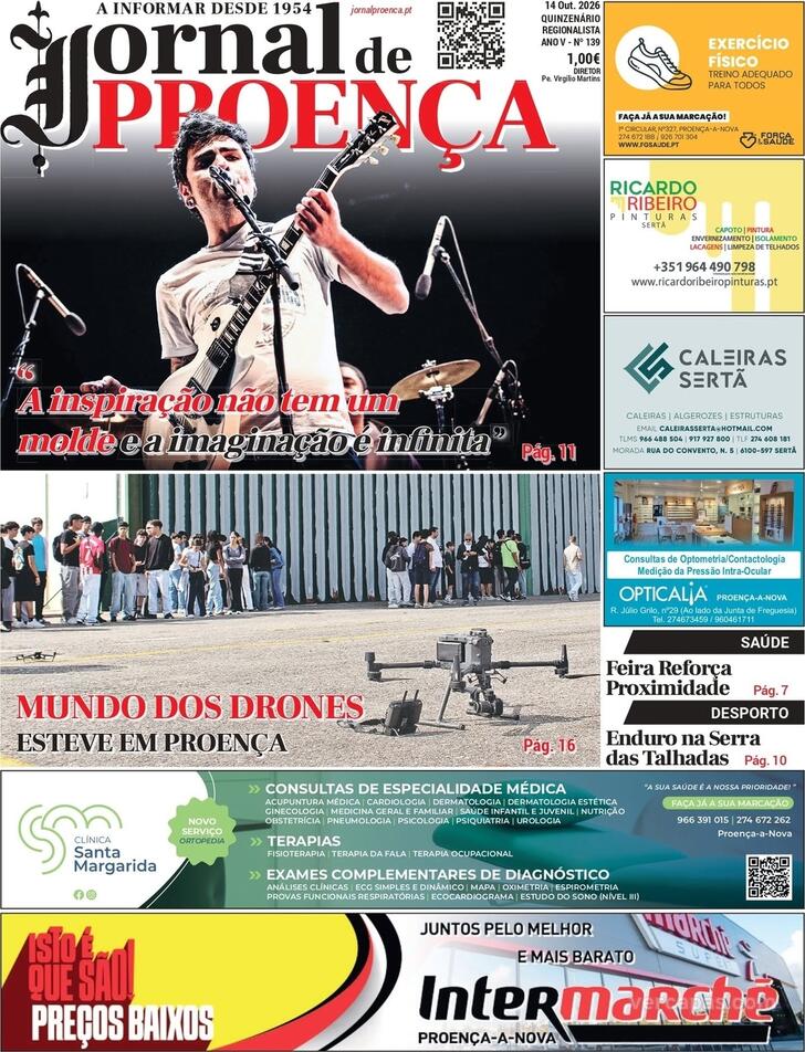 Capa Jornal de Proen�a - 2026-10-14
