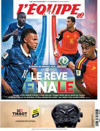 L'�quipe - 2026-07-14