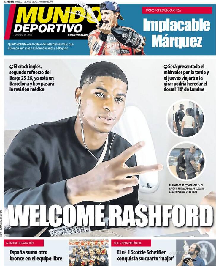 Capa Mundo Deportivo - 2025-07-21