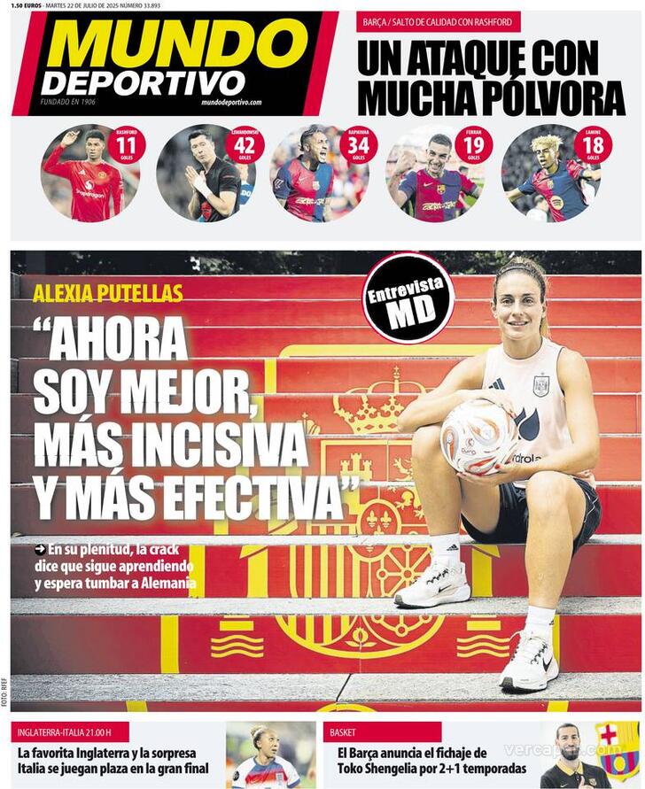 Capa Mundo Deportivo - 2025-07-22