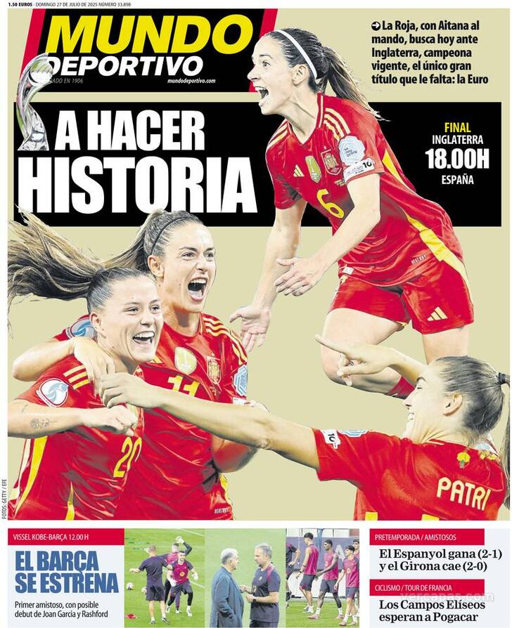 Capa Mundo Deportivo - 2025-07-27