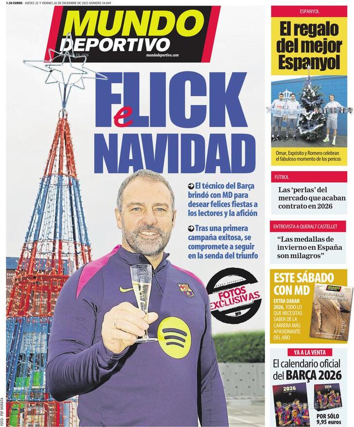 Capa Mundo Deportivo - 2025-12-25