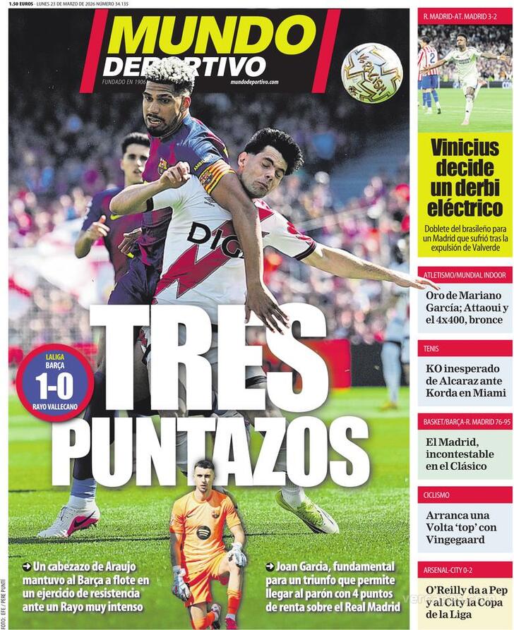 Capa Mundo Deportivo - 2026-03-23