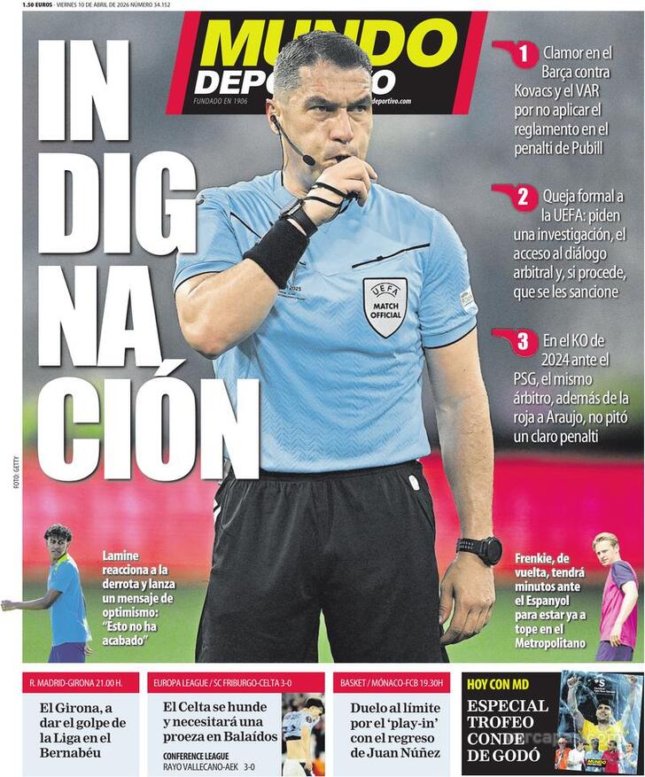 Capa Mundo Deportivo - 2026-04-10