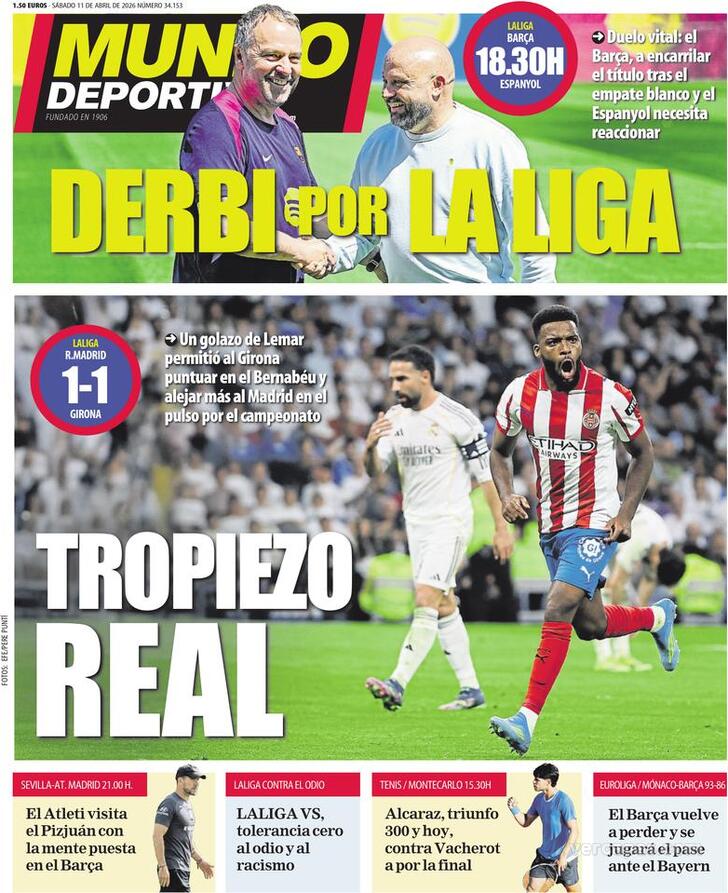 Capa Mundo Deportivo - 2026-04-11