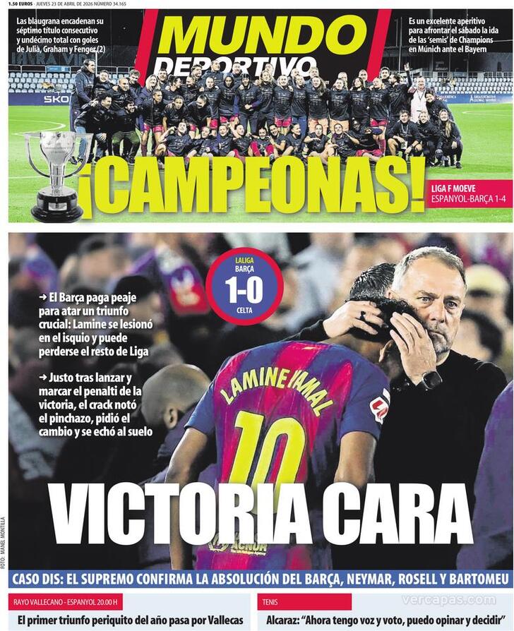 Capa Mundo Deportivo - 2026-04-23