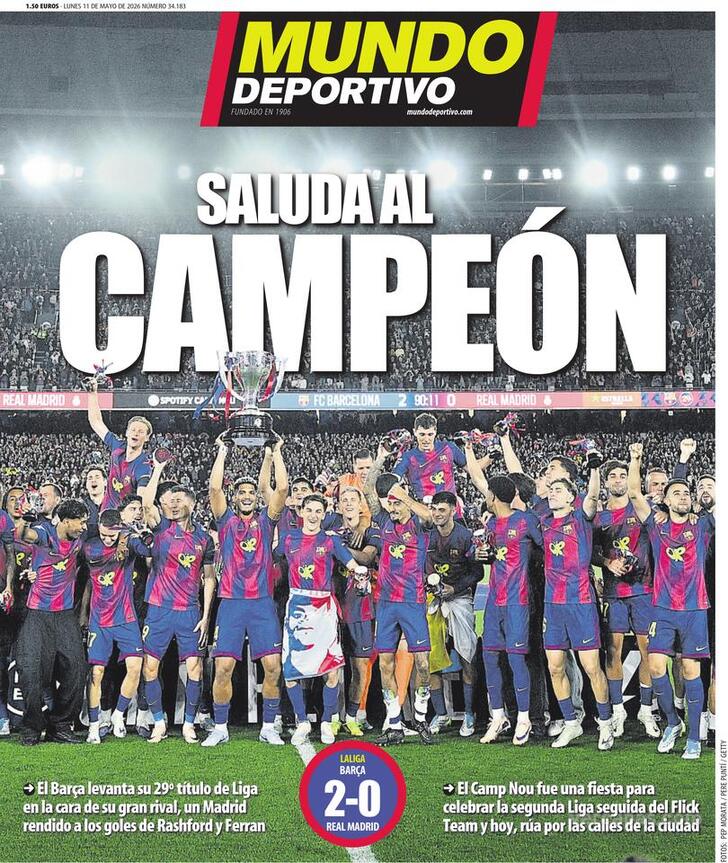 Capa Mundo Deportivo - 2026-05-11