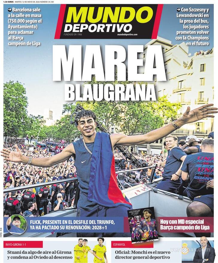 Capa Mundo Deportivo - 2026-05-12
