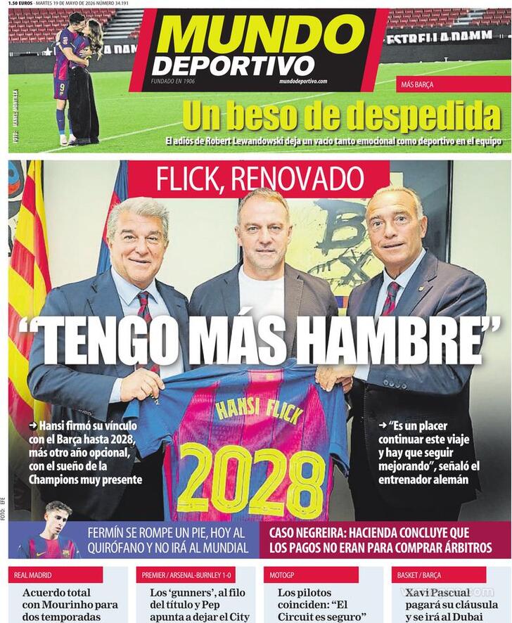 Capa Mundo Deportivo - 2026-05-19