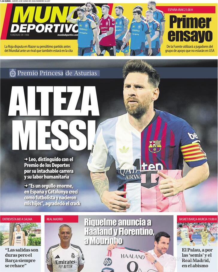 Capa Mundo Deportivo - 2026-06-04