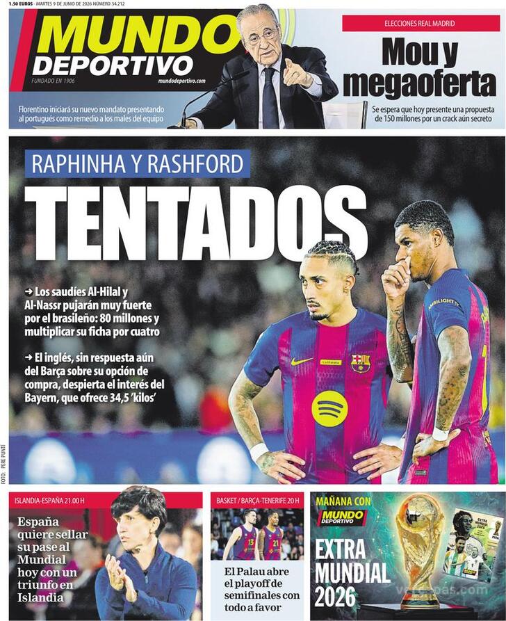 Capa Mundo Deportivo - 2026-06-09