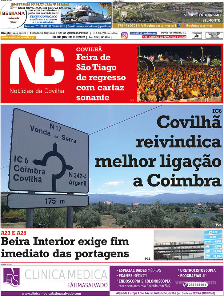 Notícias da Covilhã