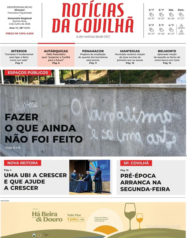 Notcias da Covilh