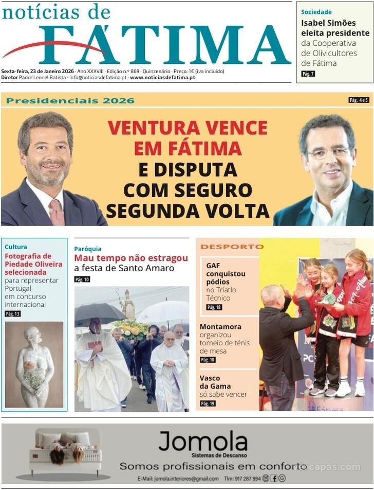 Not�cias de F�tima