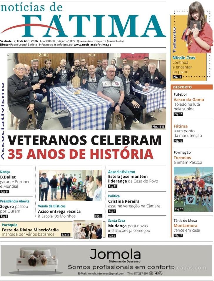 Not�cias de F�tima