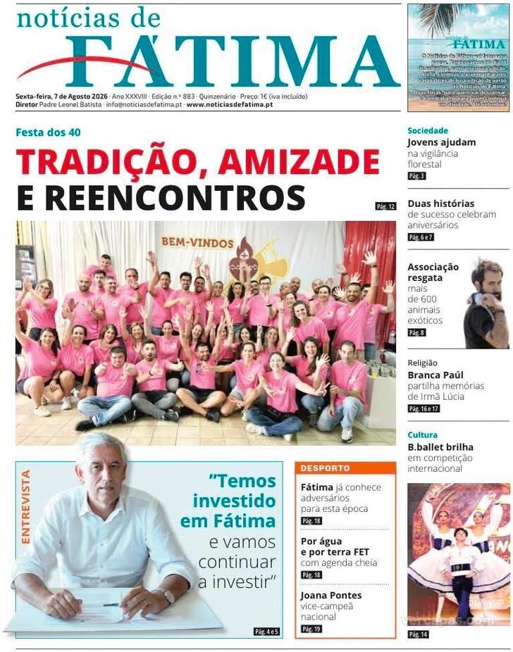 Not�cias de F�tima