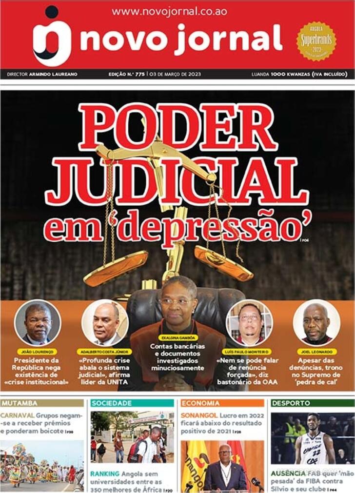 Capa Novo Jornal De 2023 03 03