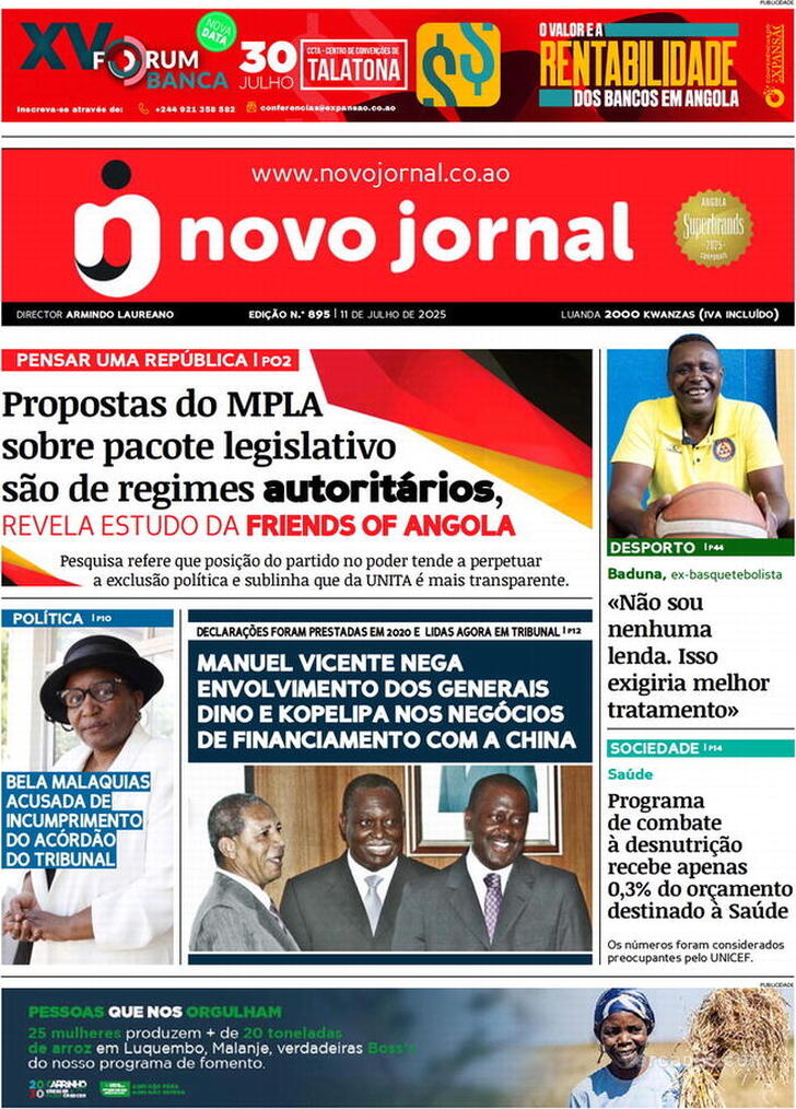 Capa Novo Jornal - 2025-07-11