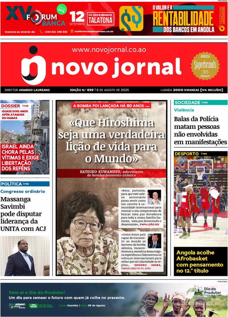 Capa Novo Jornal - 2025-08-15