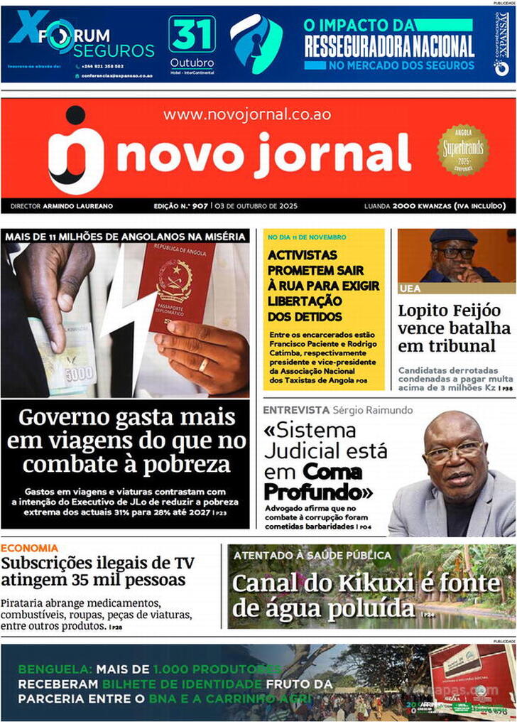 Capa Novo Jornal - 2025-10-03