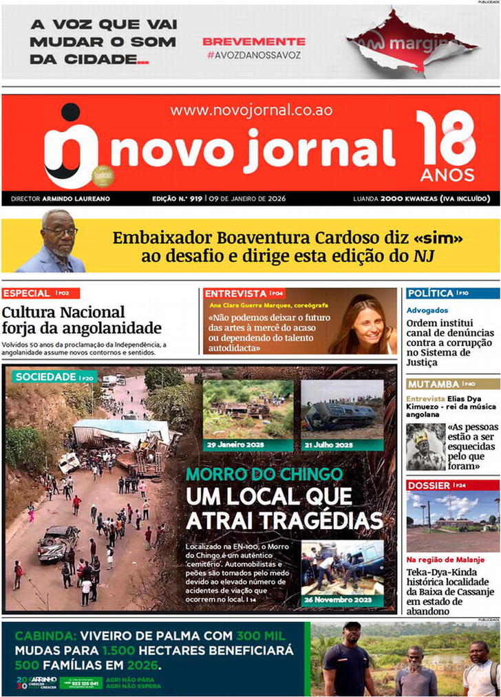 Capa Novo Jornal - 2026-01-09