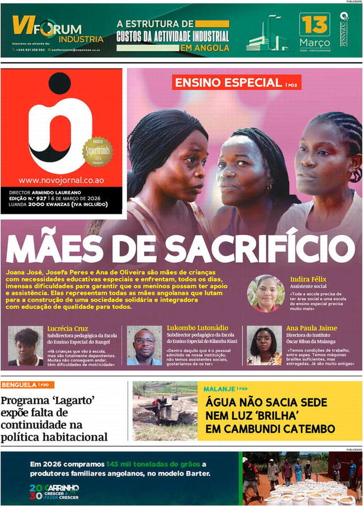 Capa Novo Jornal - 2026-03-06