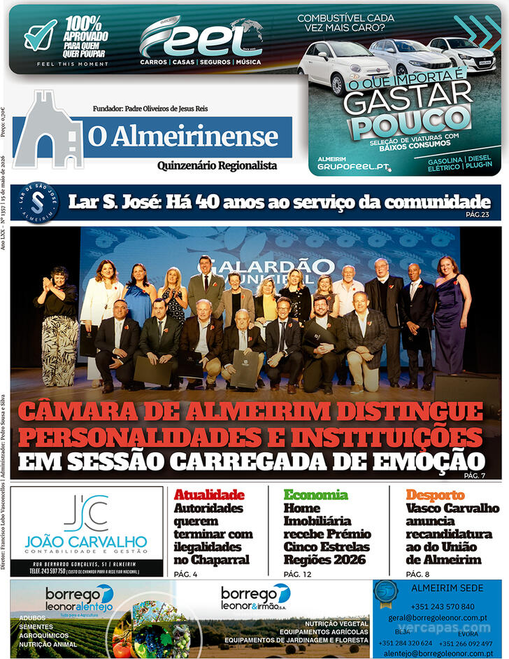 Capa O Almeirinense - 2026-05-15