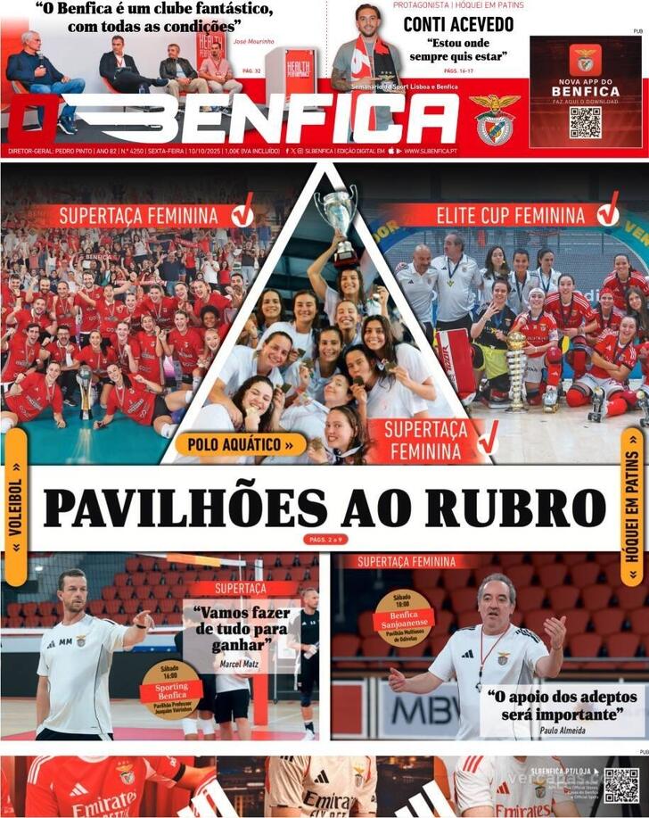 Capa O Benfica - 2025-10-10