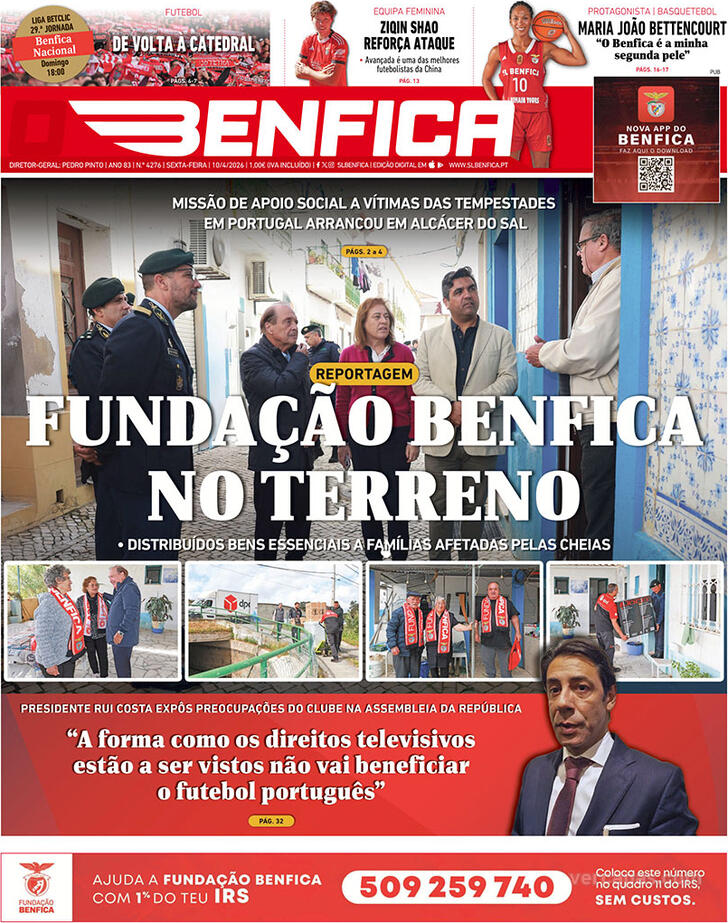 Capa O Benfica - 2026-04-10